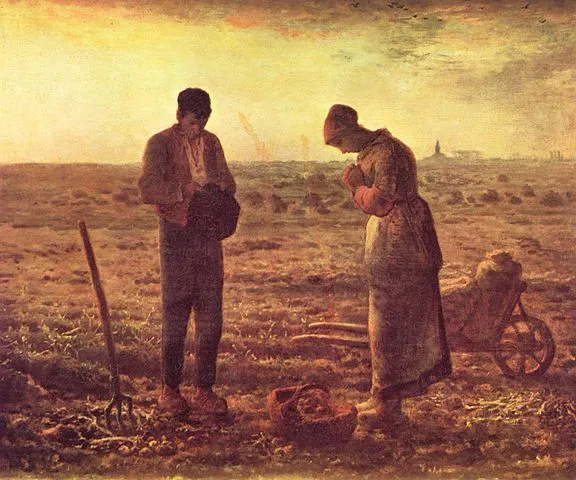 The Angelus by Jean-Francois Millet