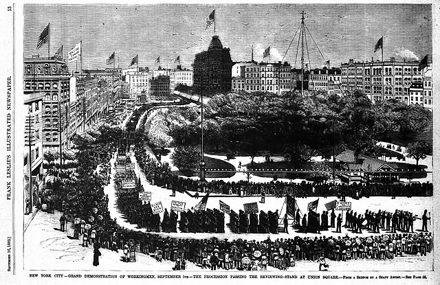 First United States Labor Day Parade
