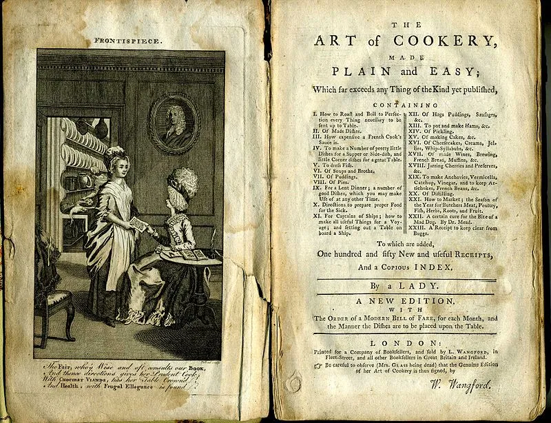 The Art of Cookery Frontispiece