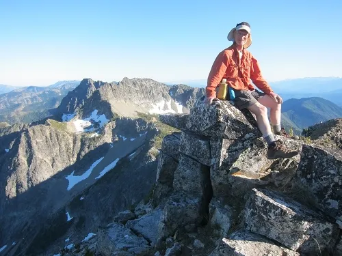 Douwe Rienstra at altitude