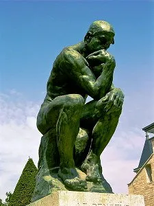 The Thinker by Rodin - Wikimedia Commons Photot